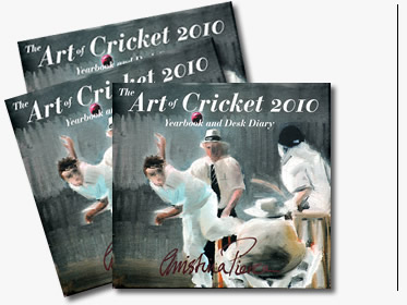 The Art of Cricket 2010 Yearbook and Desk Diary - click to buy one now