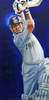 sachin painting by christina pierce, cricket artist