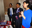 Diwali auction at Kent House with christina pierce, cricket artist